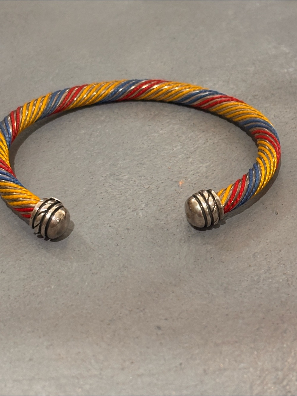 Jeffrey Levin 925 cable cuff